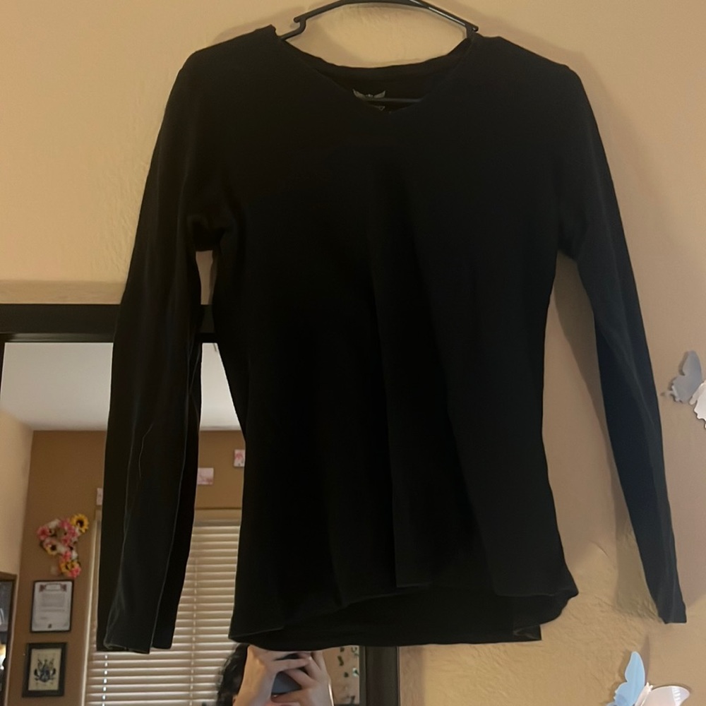 Black v neck